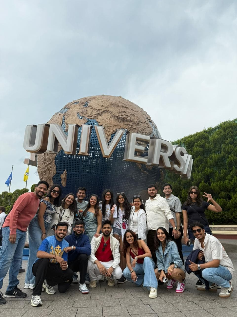 A Brew group at Universal Studios Japan